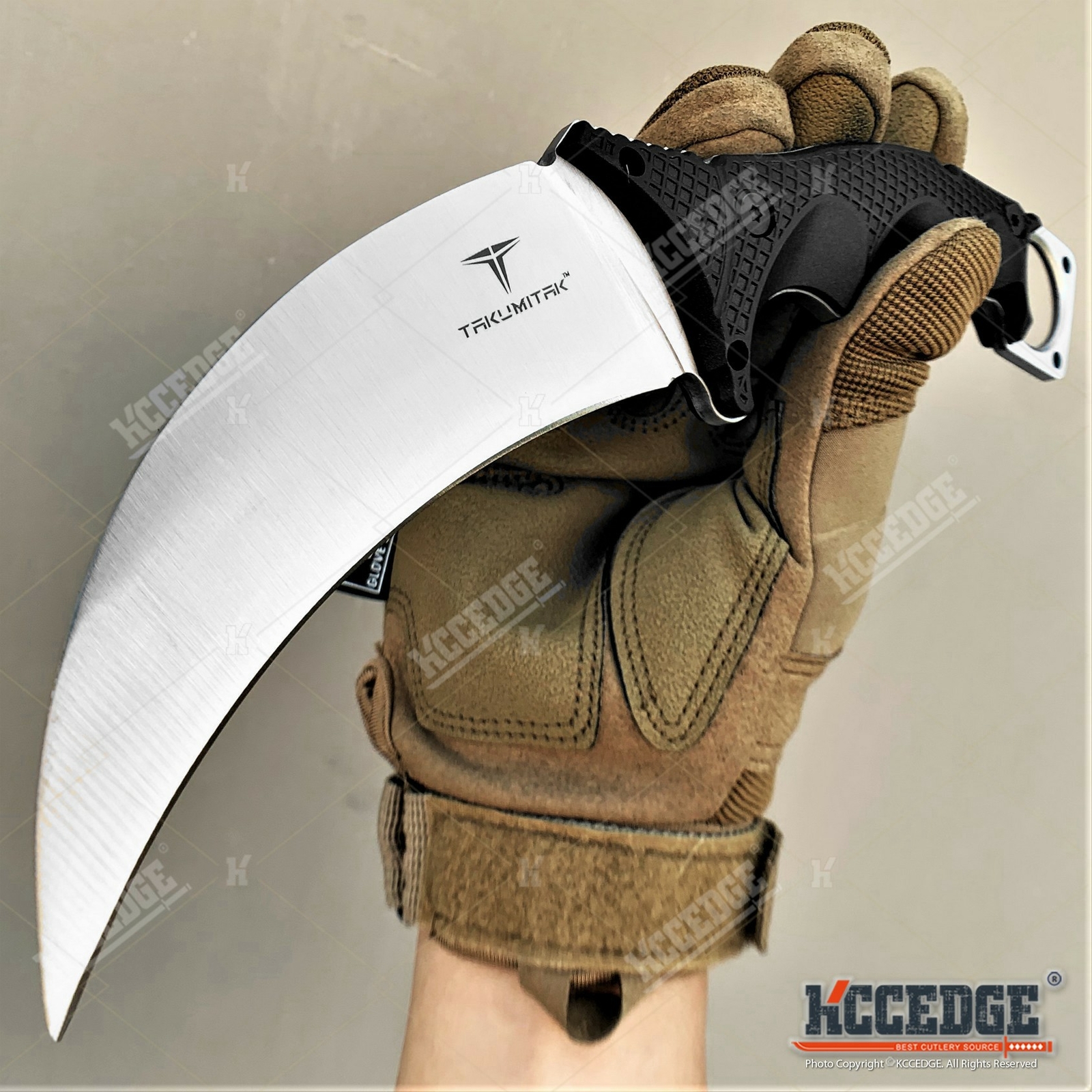 9″ Full Tang Fixed Blade Knife Tactical Karambit Survival Knives
