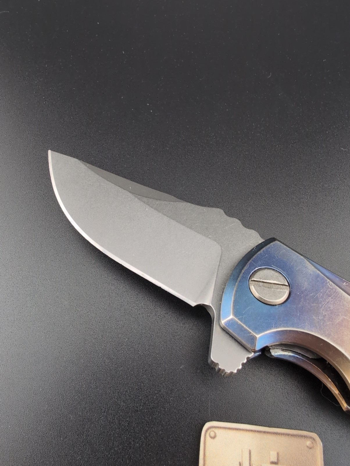 Zero Tolerance – ZT 0900 Les George Flame Anodized Titanium – BS-69