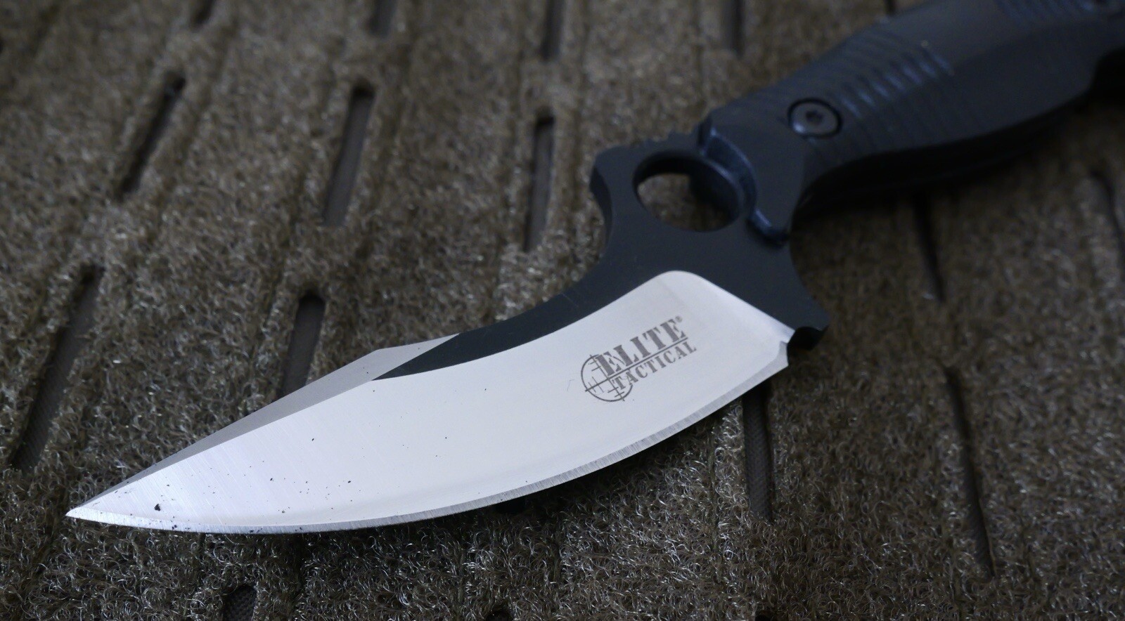 Horizontal Carry Fixed Blade Knife 7.5″ Overall Neck Knife Tactical 8CR13 Steel