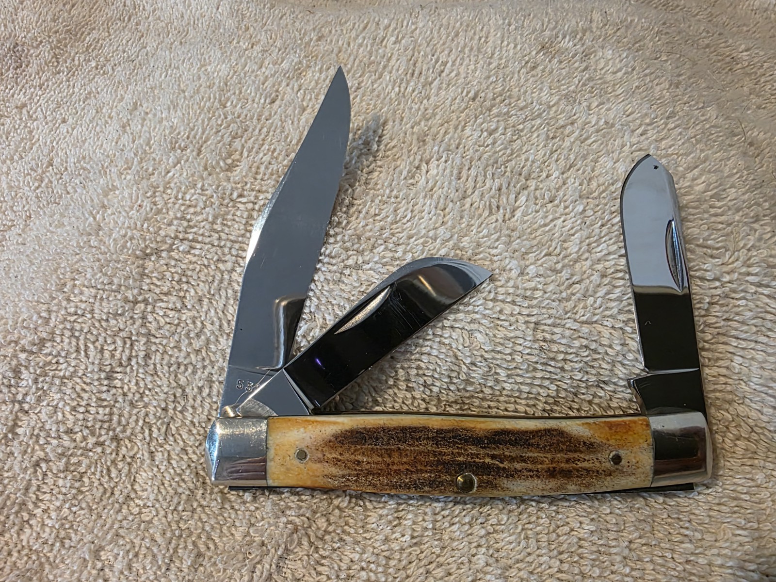 Nice Case XX 10 Dot 5392 Stag Knife