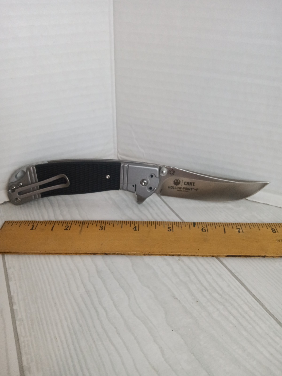 CRKT Ruger Hollow-Point +P Folding Pocket Knife Model #R2301 NIB
