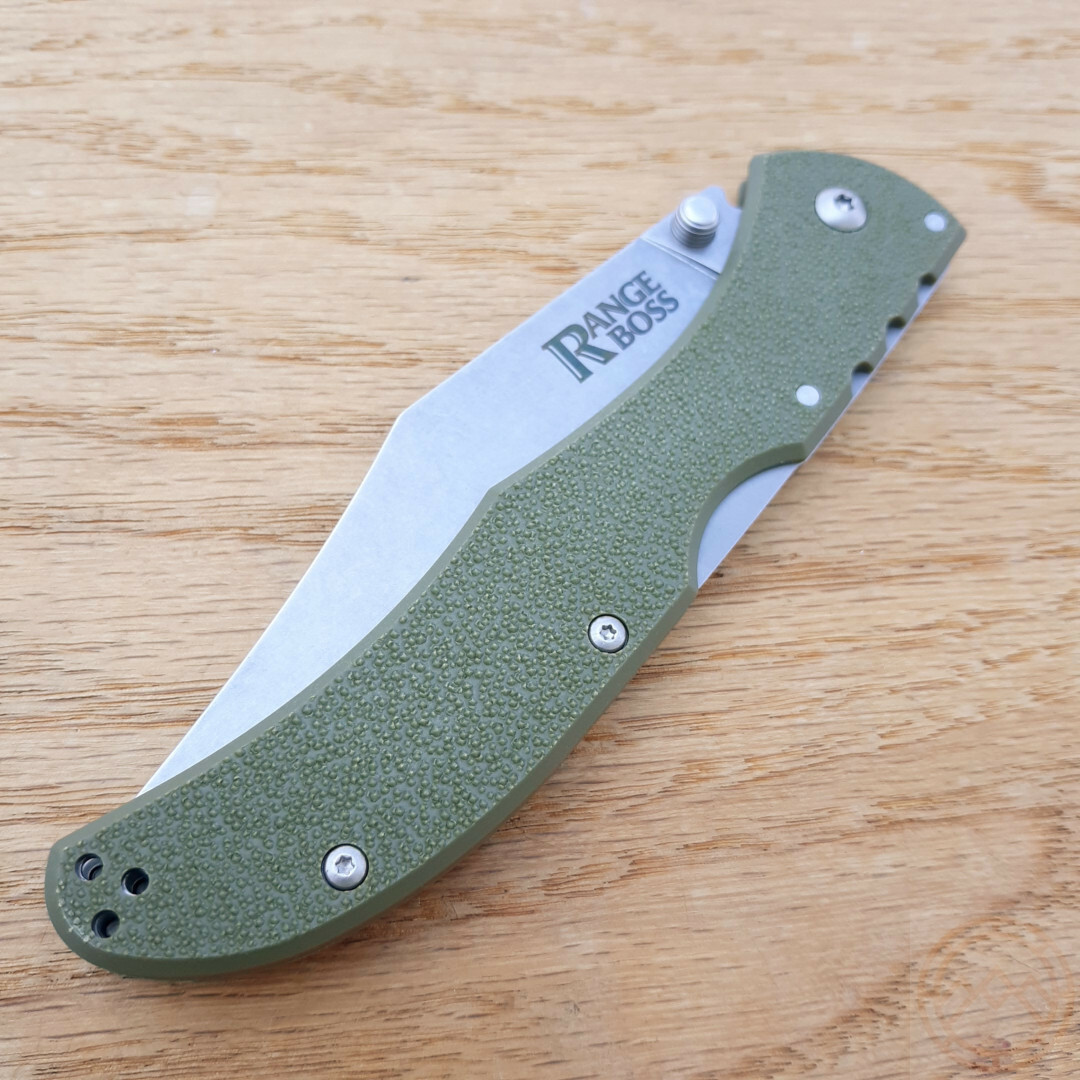 Cold Steel Range Boss Lockback Folding Knife 4″ 4034 Steel Blade Zytel Handle