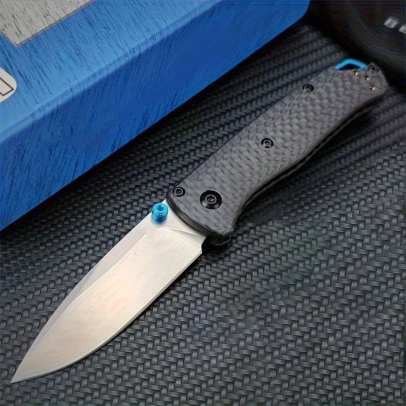 5333 Mini Bugout Style Carbon Fiber Folding Knife Drop-Point