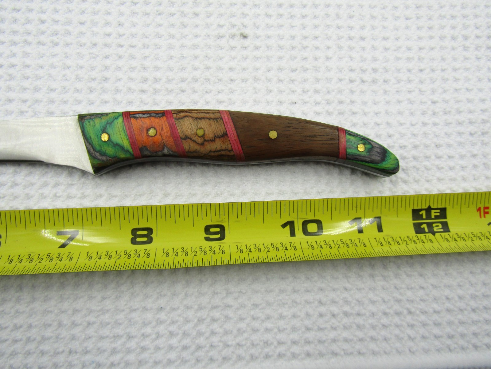 Cutlery Salvation Custom Made Steel Knife 11 1/2″ with Sheath
