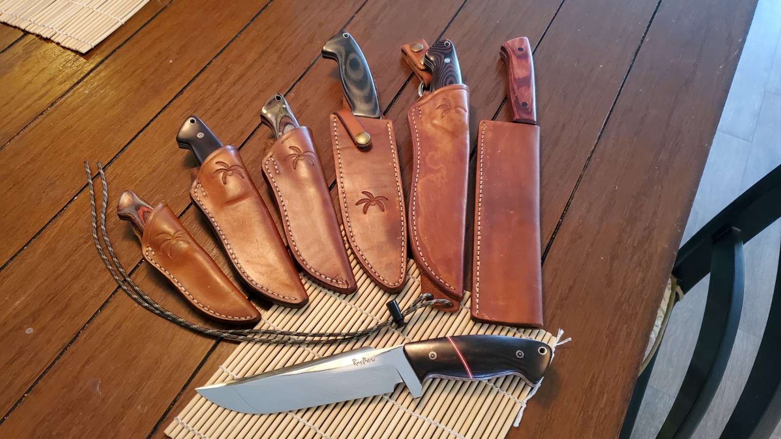RayBone Custom Knife, Hunting Skinning Knife