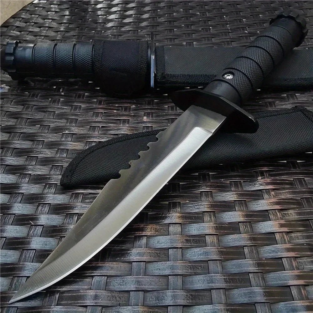 MILITARY Hunting TACTICAL FIXED BLADE SURVIVAL Army Knife