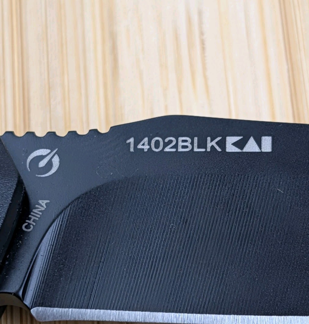 Kershaw APPA Pocket Knife Speedsafe Opening 2.75-in Black Blade, 6.5-in Overall