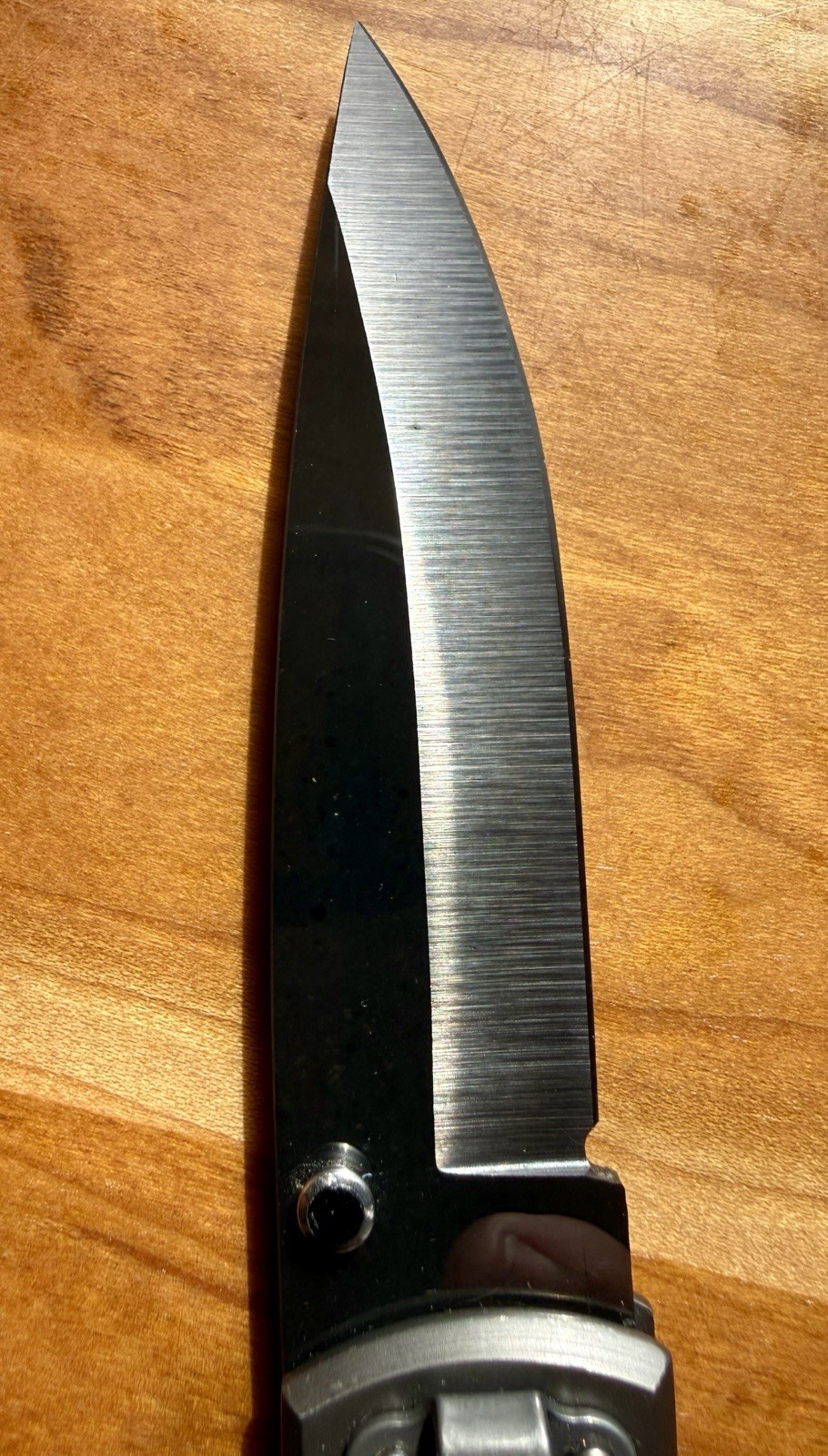 TwoSun TS195 Flipper Knife Titanium Handle M390 Reverse Tanto Blade – NIB