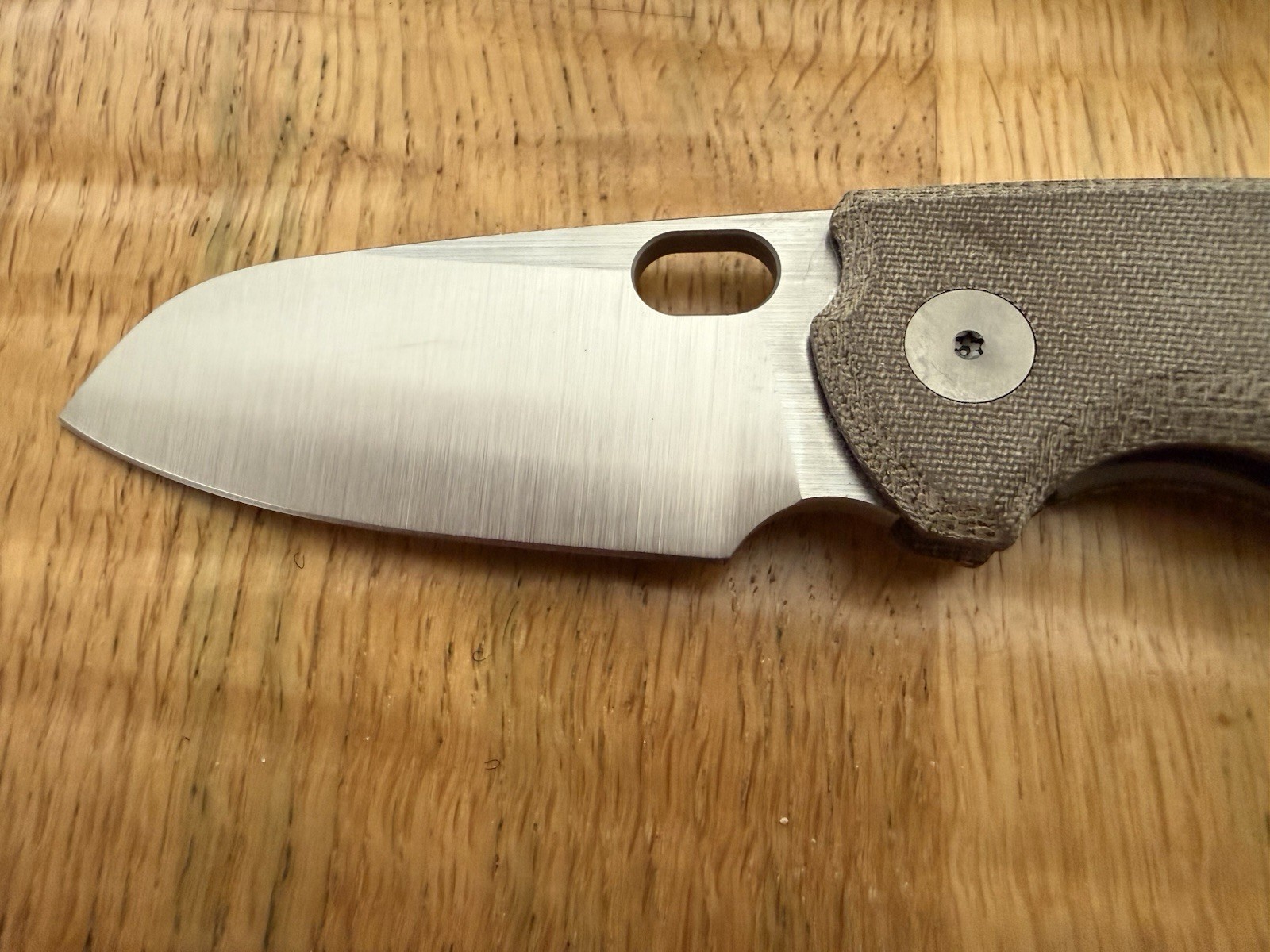 Urban EDC F5.5 – Green Micarta – M390 Satin Blade – Limited Edition