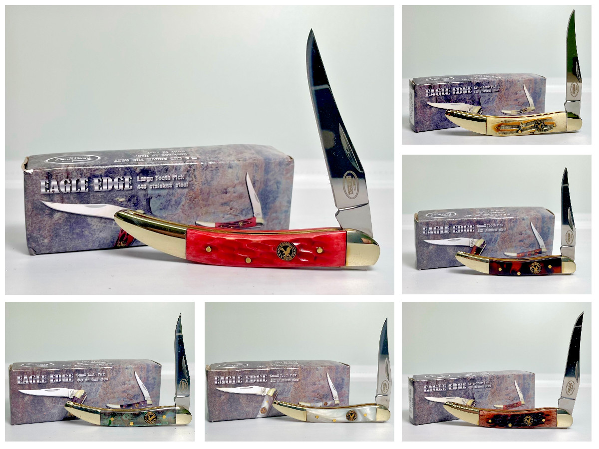 BRAND NEW! Kentucky Cutlery – EAGLE EDGE – Pocket Knife, Toothpick Single Blade