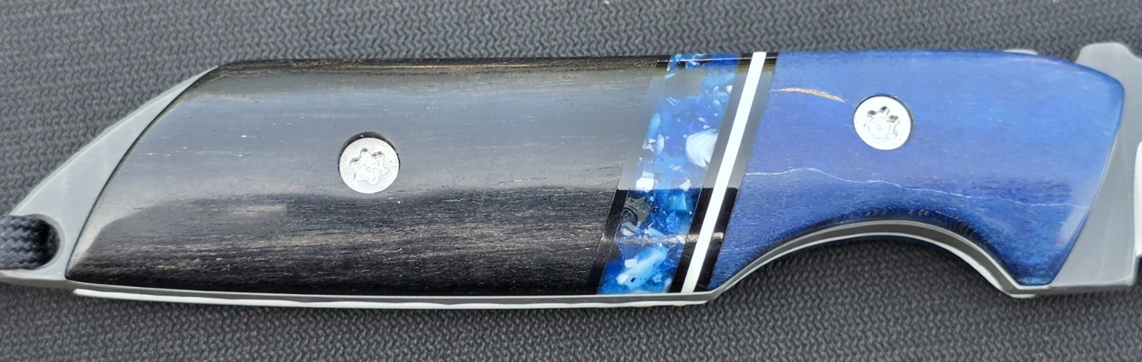 9.5/10 Derby City Blades Destrier! Magnacut/Segmented Handles & Bead/Sheath! USA