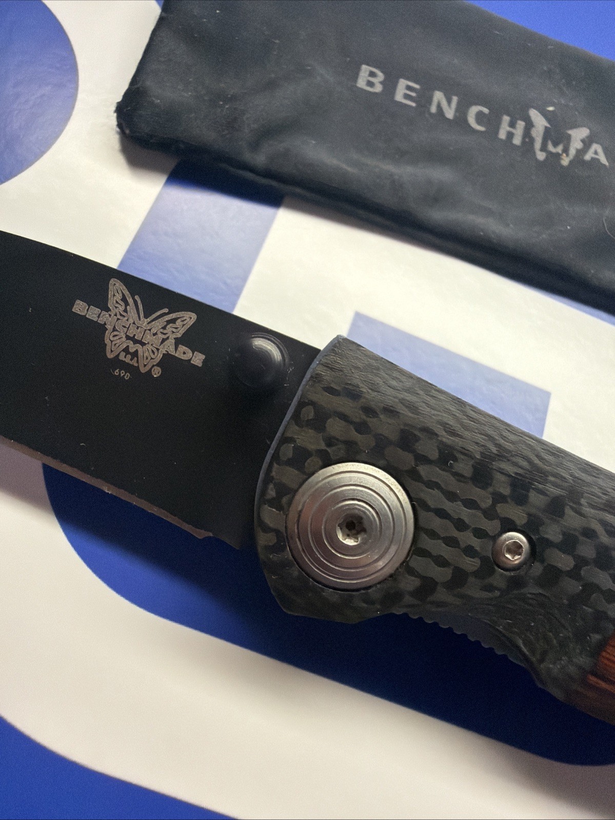 NEW Benchmade 690BT Elishewitz Folding Knife June 2001 583/1000 USA 🇺🇸 NEW