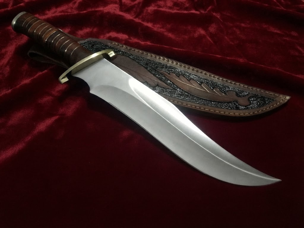 Titan Edge 18″ Handmade 1095 Carbon Steel Combat Tactical Hunting Bowie Knife
