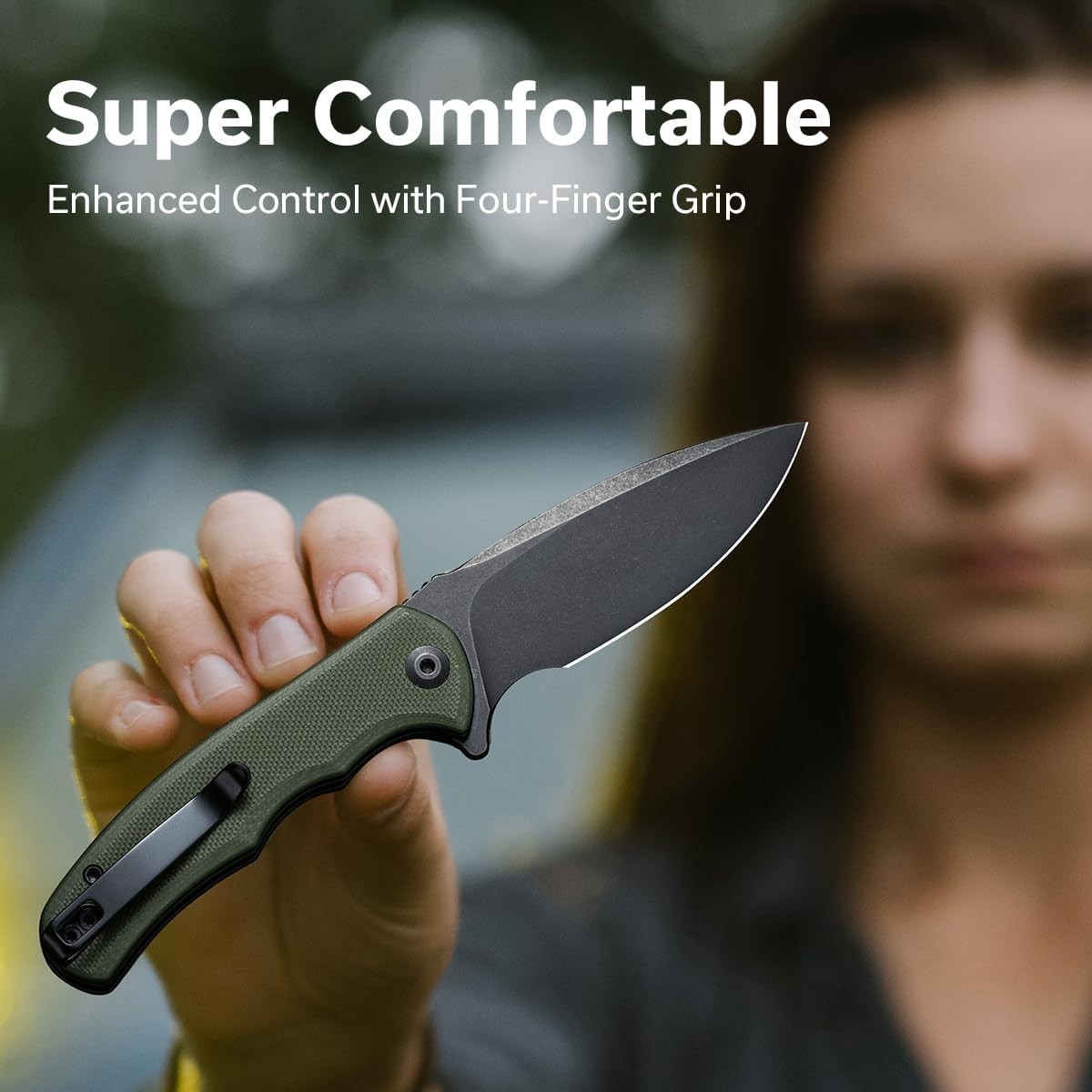 CIVIVI Mini Praxis D2 Folding Knife G10 EDC Camping