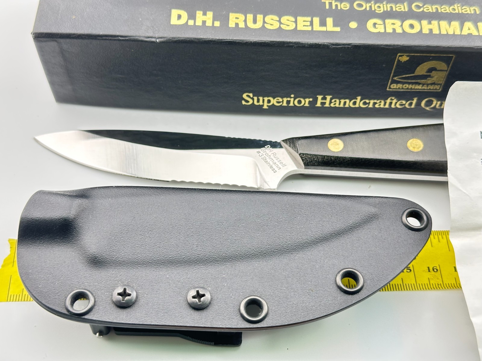 M3SW D.H. Russell Grohmann Knives of Canada Original New Old Stock