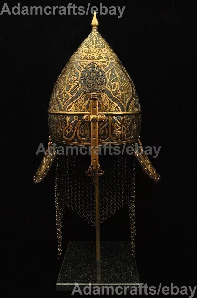 Medieval islamic history Helmet Antique Style FATİH sultan mehmed Migfer helmet