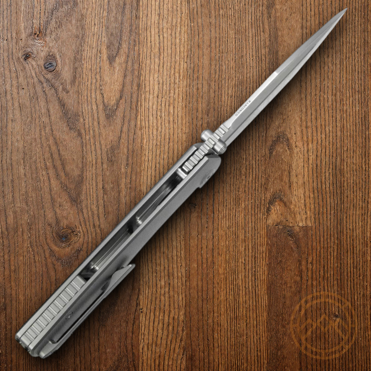KB Knives Albatross Folding Knife 3.75″ Bohler M390 Steel Blade Titanium Handle