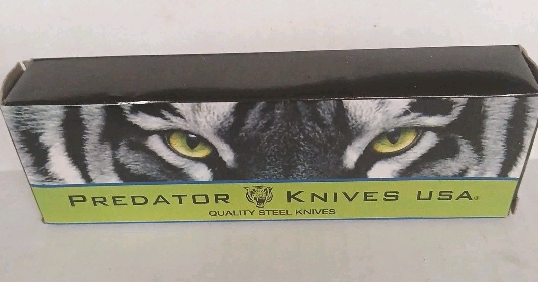 Predator Skeleton Single Blade Lock Knife