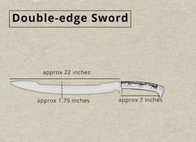 Custom Handmade Carbon Steel Blade Sirupate Machete Sword| Hunting Knife Camping