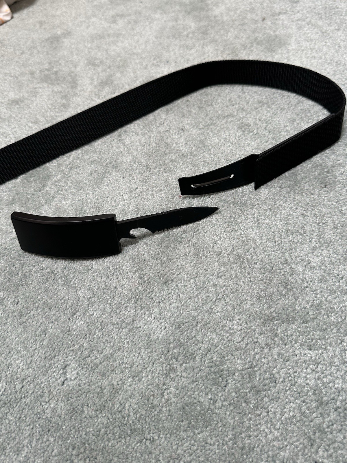 Belt knife ✅Renegade Gear Self Rely Black , 1 Blade 2.75in security