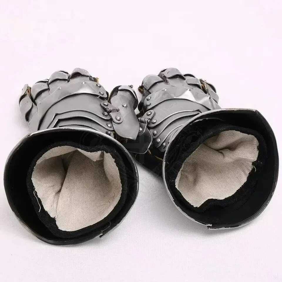 Medieval Knight Armor Gloves Warrior Gauntlets Combat Gauntlet Metal