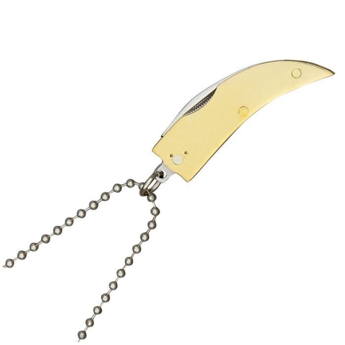 Rough Ryder Bear Claw Folding Knife 1.25″ Stainless Blade Bone And Stone Handle