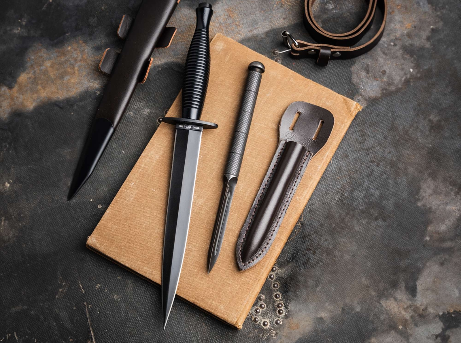 History Knife & Tool Sleeve Dagger Fixed Knife 3.50″ Blade Tactical – 02HY003