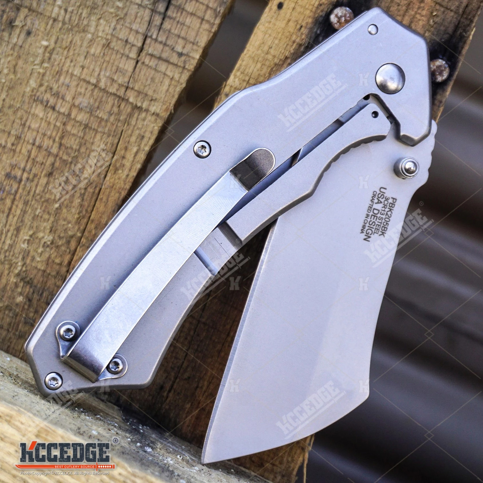 Assisted Open Clever Pocket Knife Razor Sharp Camping Hunting Folding Knife