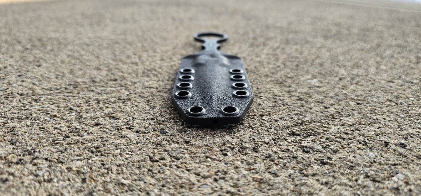 BENCHMADE «SOCP 176BK» kydex sheath, PANCAKE style Sheath, Paracord (BK)