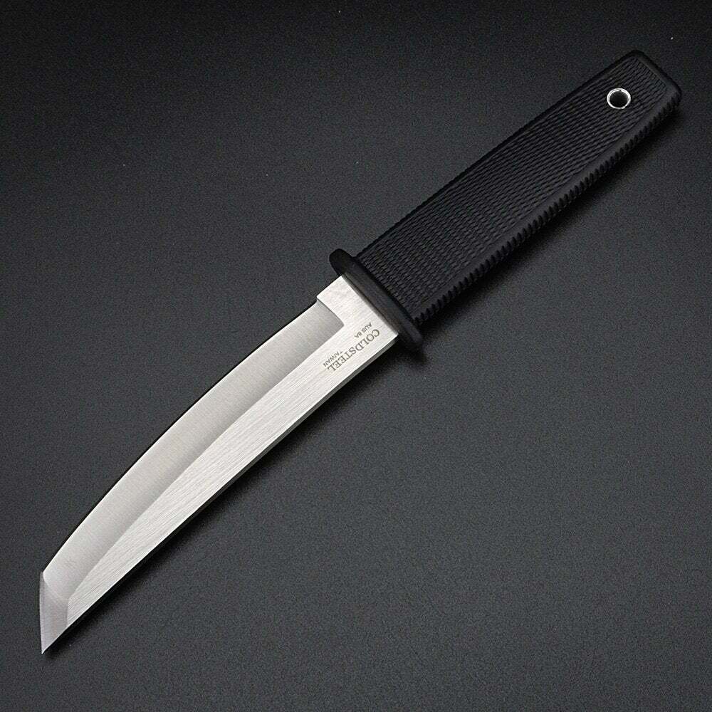 Stainless Steel Long Plastic Handle Outdoor Tactical Knife ABS Sheath, Sports