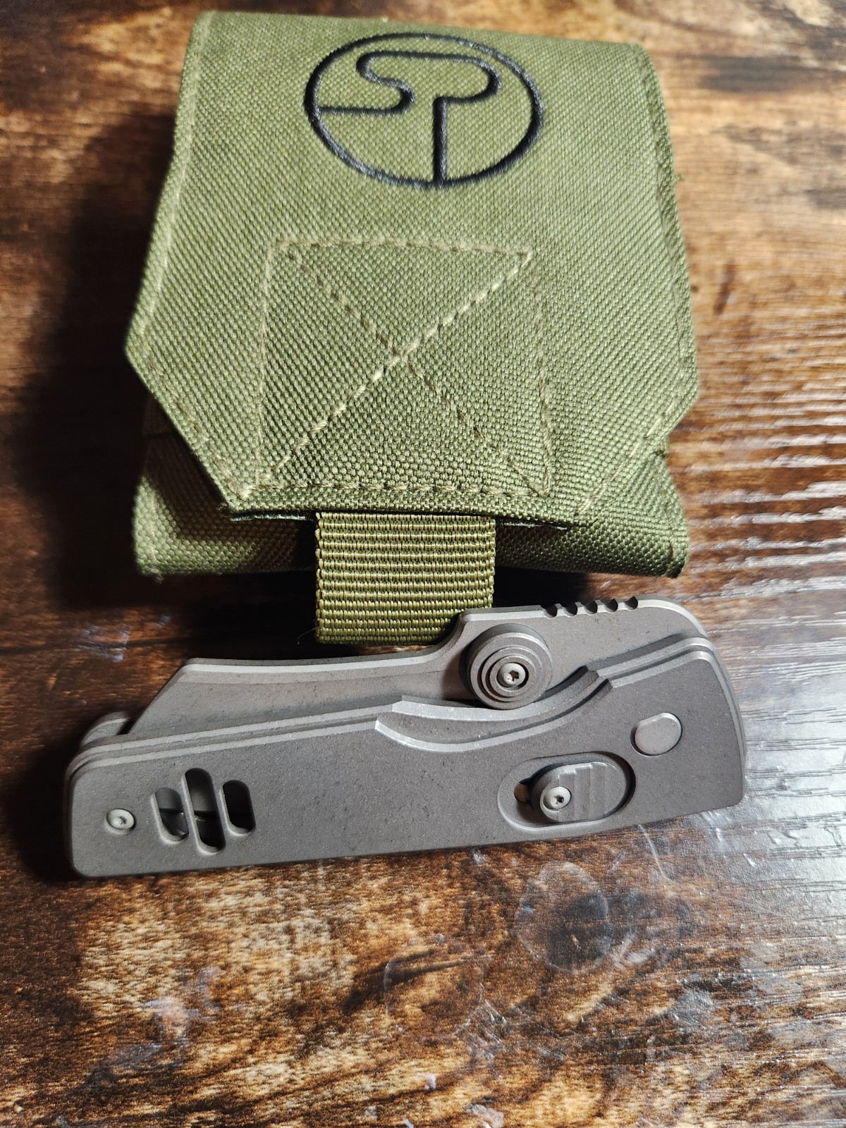 Serge Panchenko Guppy Magnacut Full Ti Titanium 2026 NEW Skeletonized