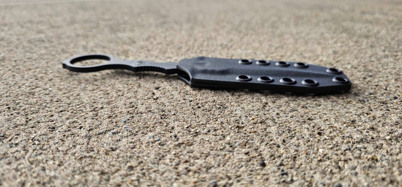 BENCHMADE «SOCP 176BK» kydex sheath, PANCAKE style Sheath, Paracord (BK)