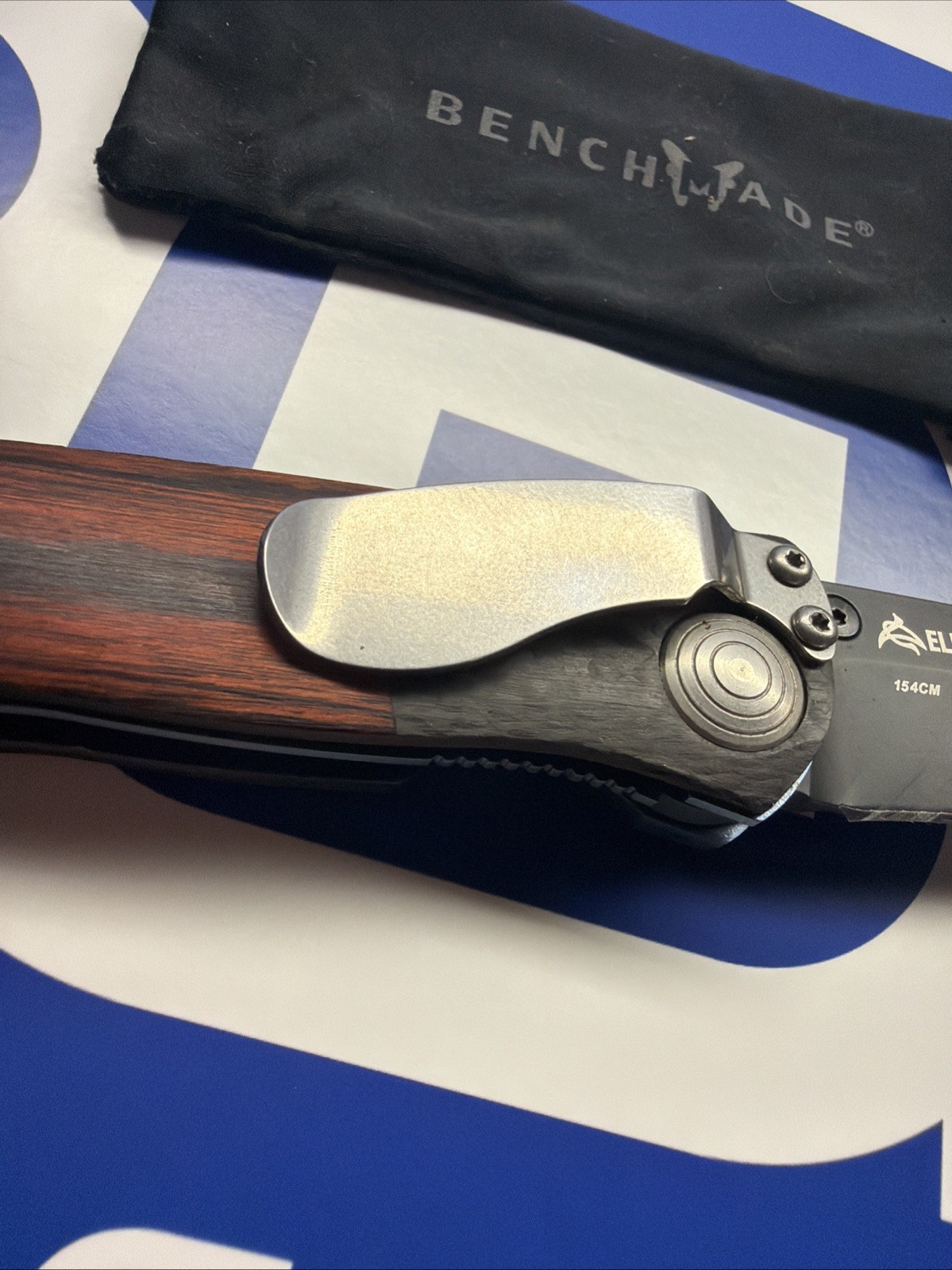 NEW Benchmade 690BT Elishewitz Folding Knife June 2001 583/1000 USA 🇺🇸 NEW