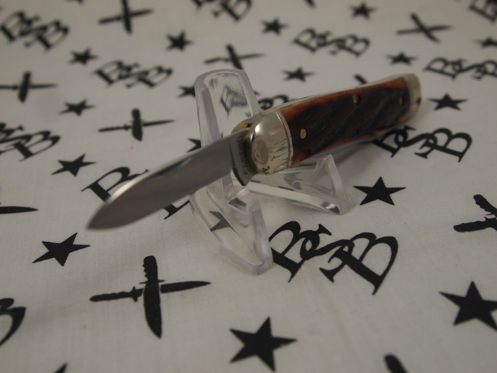 GEC Northfield UN-X-LD 661225 «Lil Cowboy» Amber Worm Groove India Bone, Satin