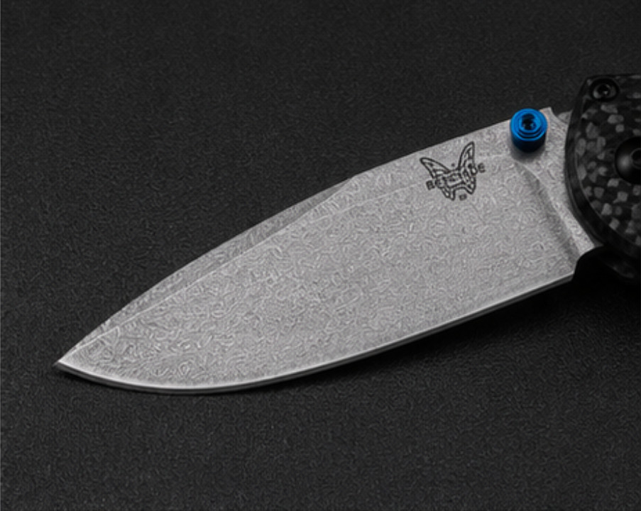 Carbon Fiber Handle Axis Lock Damascus steel Blade Tactical Pocket Knife 2026