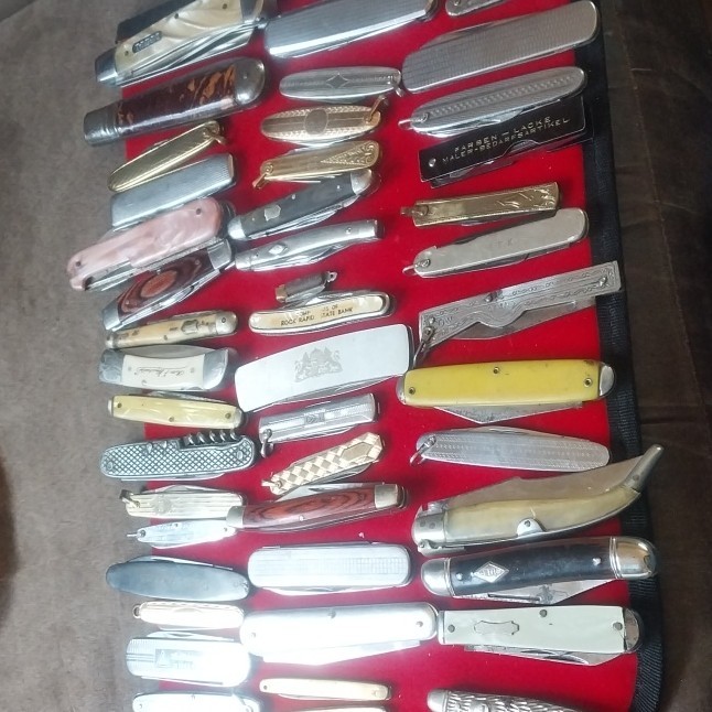 Pocketknife & Multi-Tool Lot Slipjoint Manual SS Clip/Pen 1-3 Blade Tools