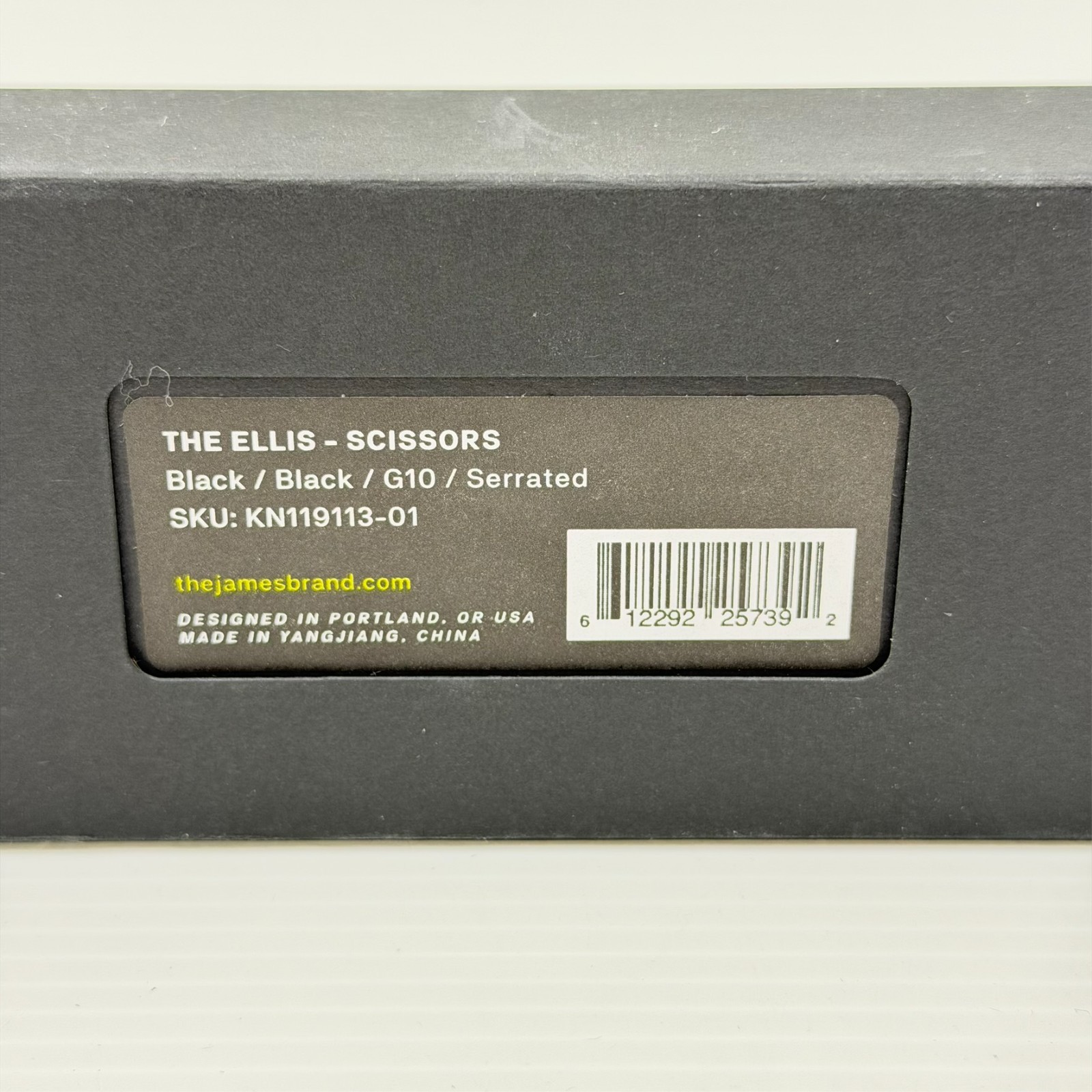 The James Brand – The Ellis, Black KN119113-01 Brand New!!