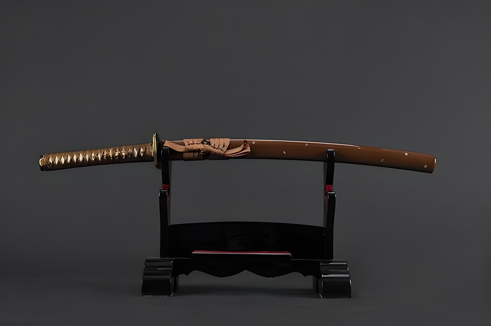 Warrior Fuji Wakizashi – unknown Hand Forged Clay Tempered Full Tang