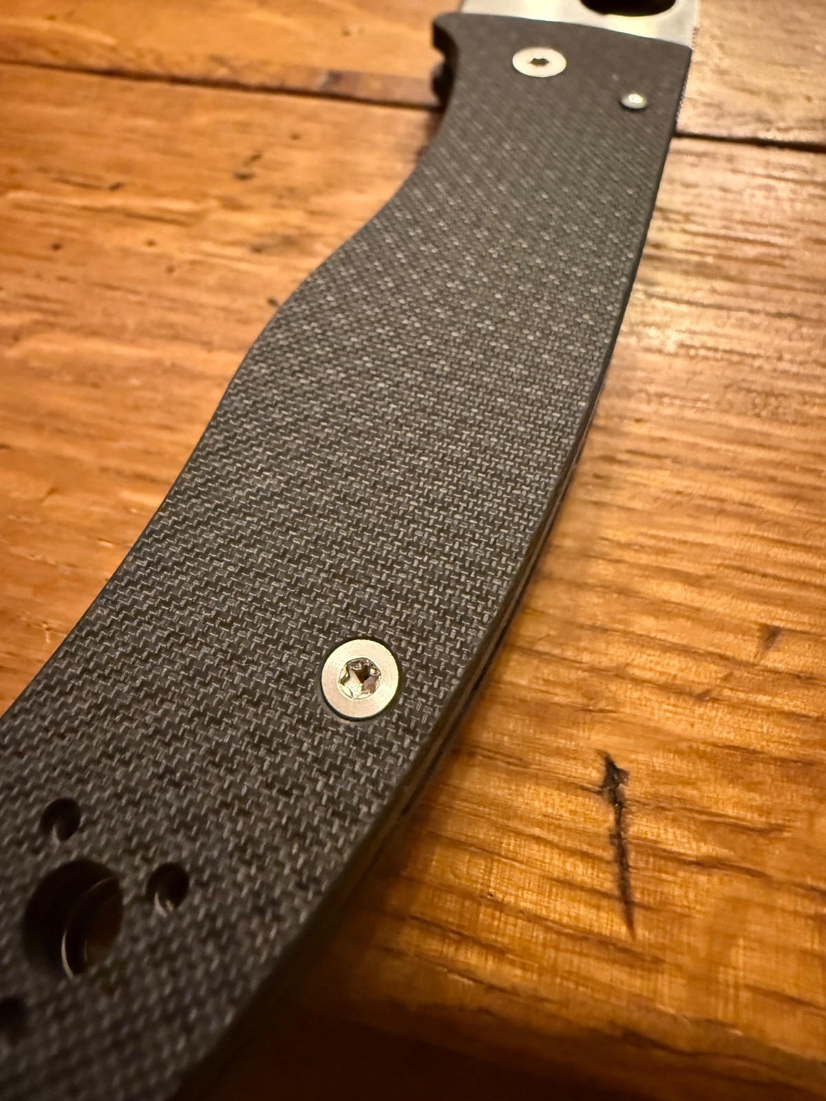 NEW! HSpyderco Bodacious Carbon Fiber Sprint Run – 3.63″ S90V Satin C263CFP90V