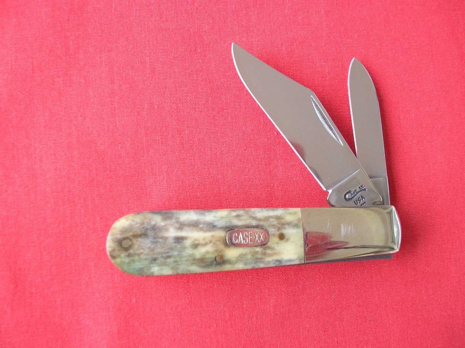 CASE XX 62009 1/2 BARLOW SMOOTH APPALOOSA GREY BONE HANDLES 1997 KNIFE J