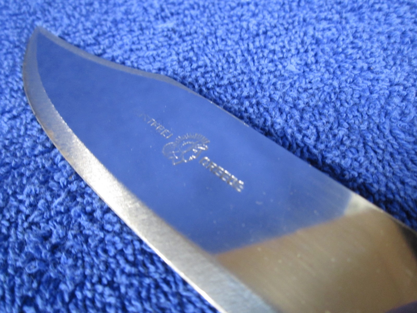 Greek Dagger Replica 8.5 Inch Knife Leather Sheath 1980s Greece Stainless