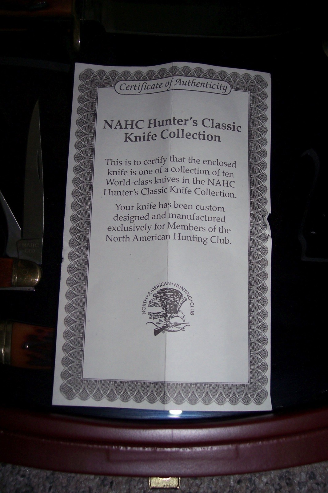 NAHC Stag Handled Knife Set 7 Piece Set
