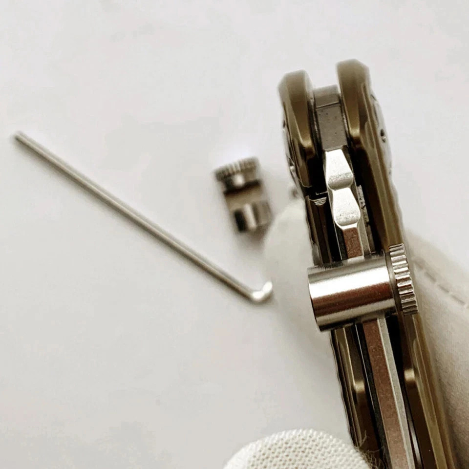 Practical Thumb Stud 416 Stainless Steel Push Knife Blade Clamp 3mm For Buck 110