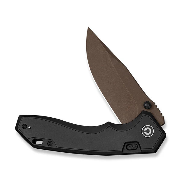 Civivi Knives Elite Brova CE25093-2 Black Aluminum CPM S35VN Stainless Knife
