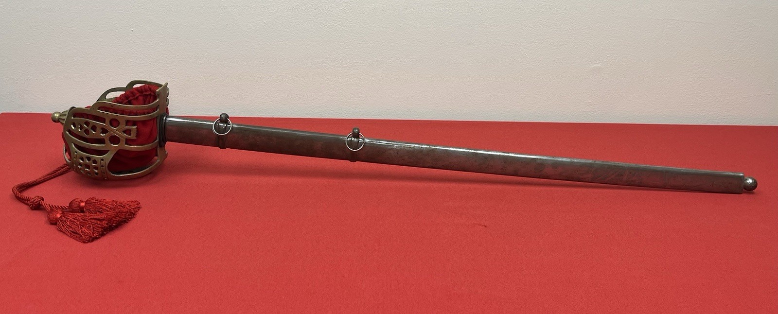 P1828 Scottish Basket-Hilted Claymore Broadsword (High-Grade) Reproduction