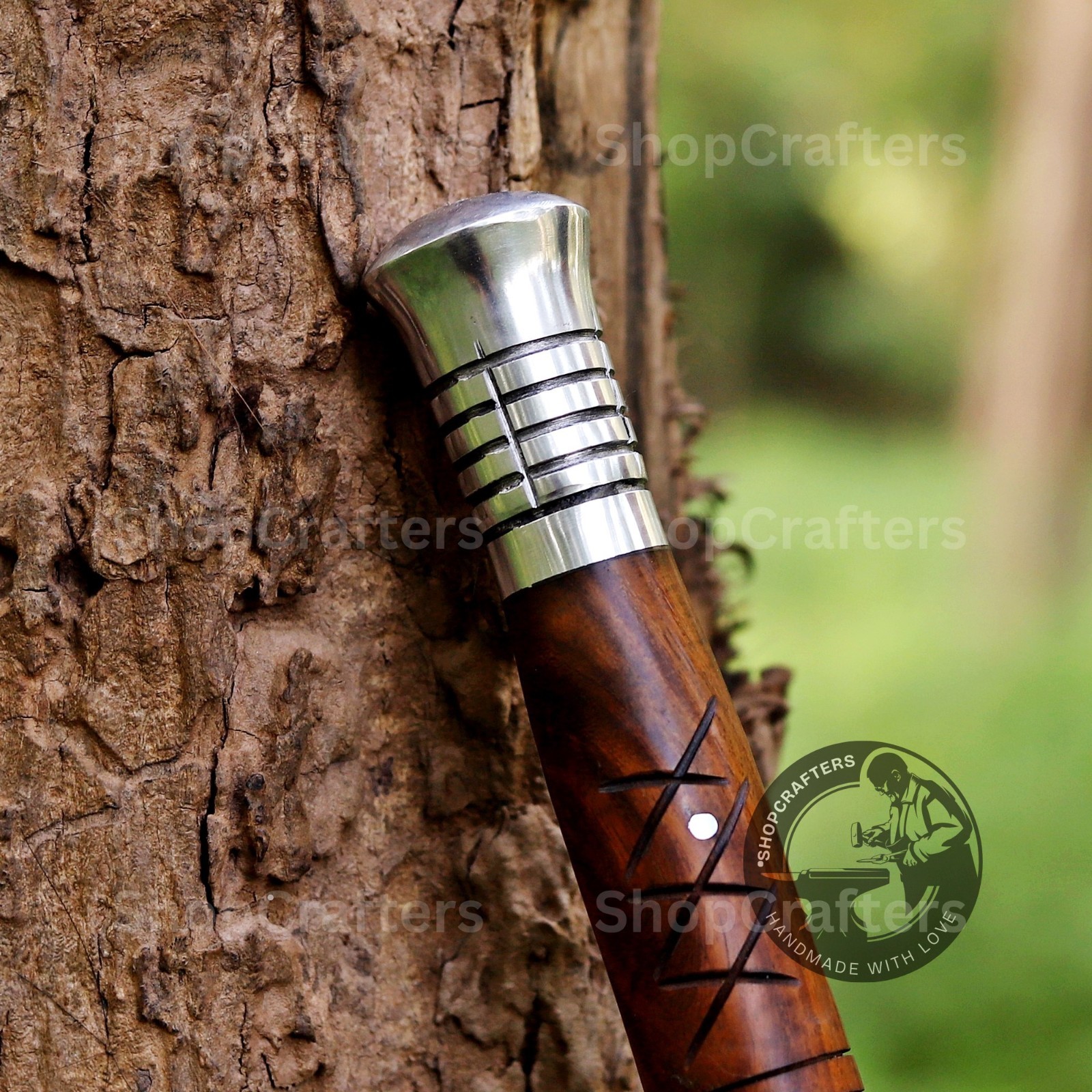 Custom Handmade Carbon Steel Blade Tactical Viking Spear | Hunting Spear Camping