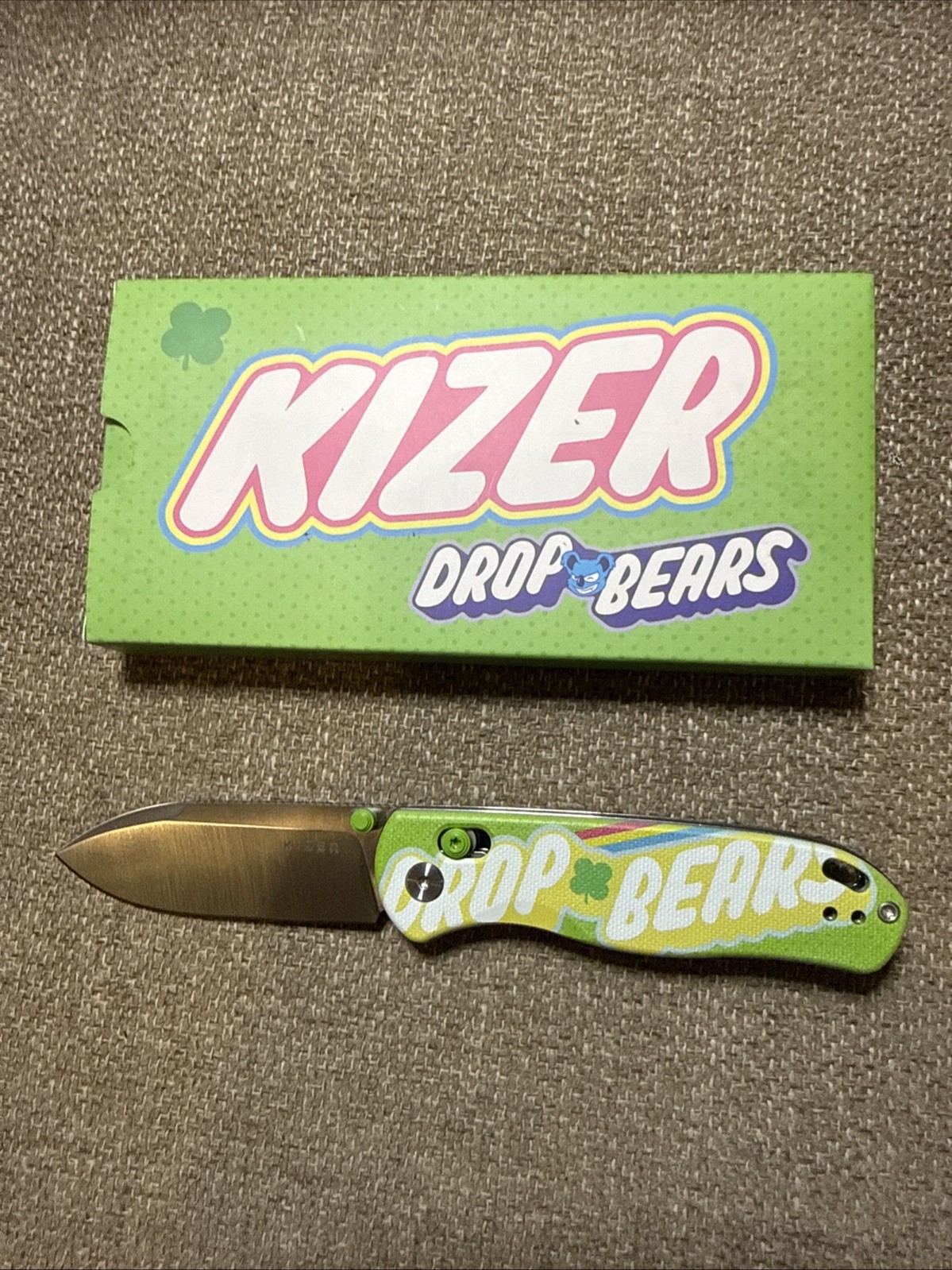 Kizer Drop Bear V3619E8 Folding Knife