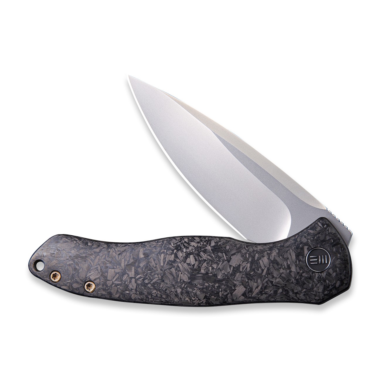 WE KNIFE Kitefin Frame Lock 2001B Knife CPM S35VN Shredded Carbon Fiber Titanium