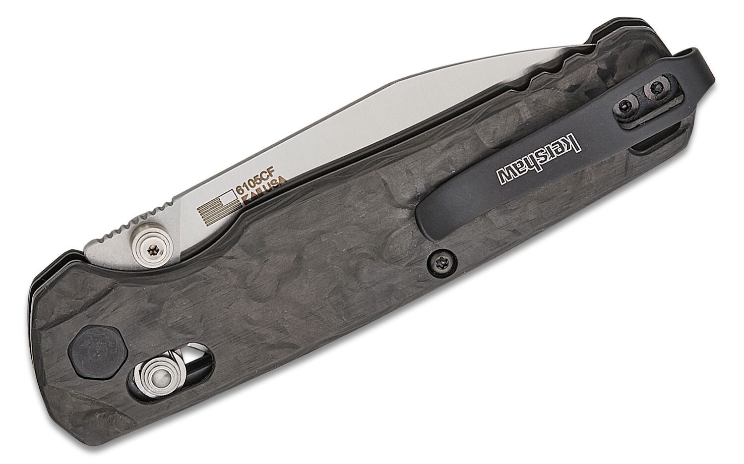 Kershaw Bel Air 6105CF MAGNACUT Reverse Tanto Axis Lock Carbon Fiber Handles