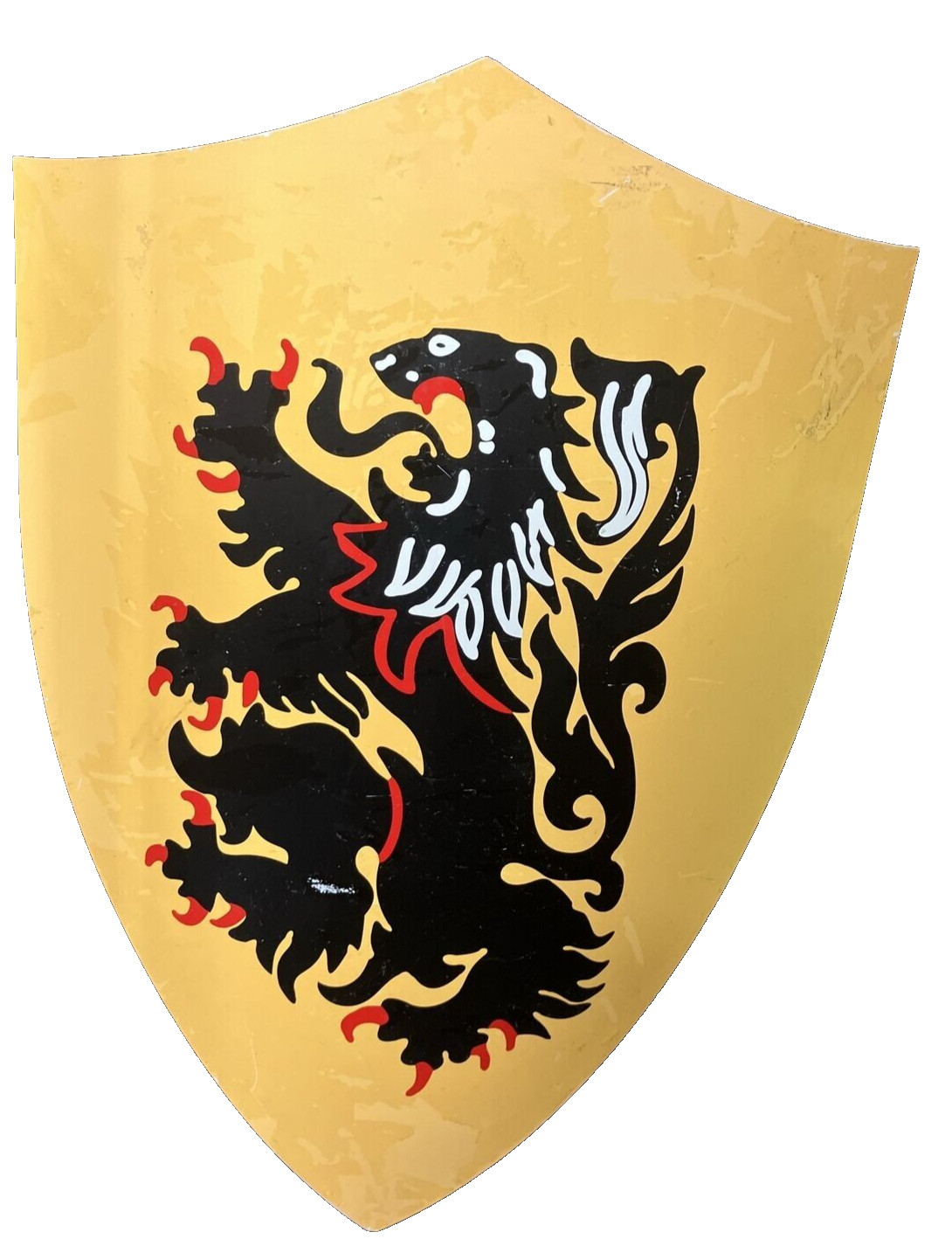 Medieval Templar Knight Dragon Battle Cosplay Reproduction armor shield 24″